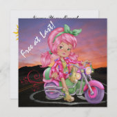 最後に空き 招待状 (正面/裏面)