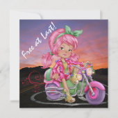 最後に空き 招待状 (正面)