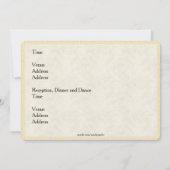 最後に結婚暗毛おもしろいカップルを取得 招待状 (裏面)