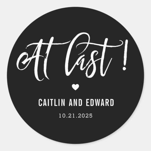 最後に編集可能なカラー日付ステッカーを保存 ラウンドシール (正面)