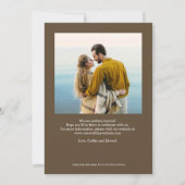 最後に編集可能な背景色の日付を保存 セーブザデート (裏面)