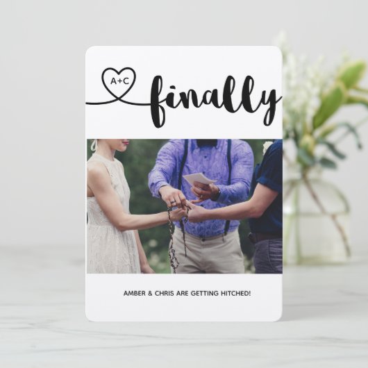 最後に繋がれる得ます! 日付を救って下さい 招待状 (スタンド正面)