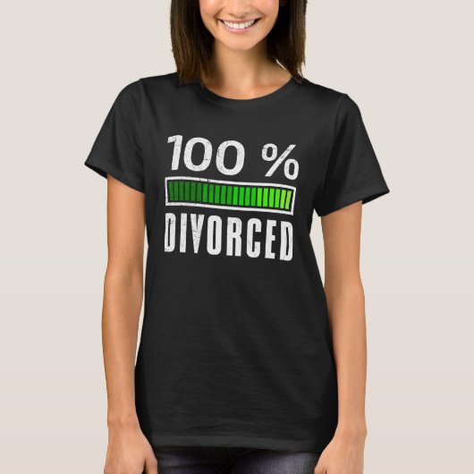 最後に離婚したパーティー離婚の元夫 Tシャツ (正面)