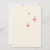 最後に離婚したレトロパーティの招待状 招待状 (裏面)