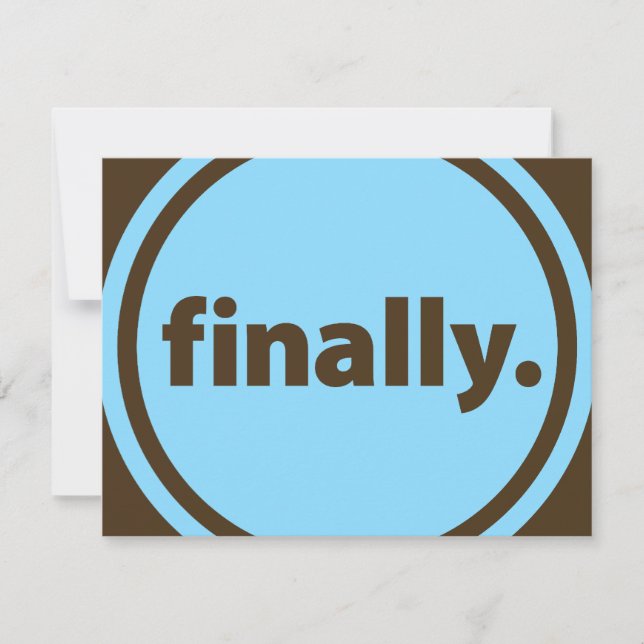 最後に。 (正面)