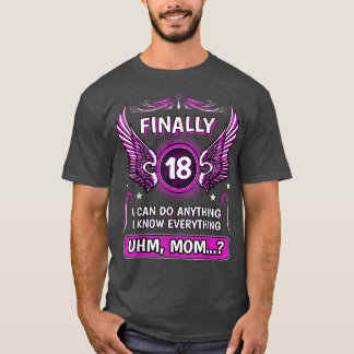 最後に18時間ママ18 Tシャツ