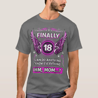 最後に18時間ママ18 Tシャツ