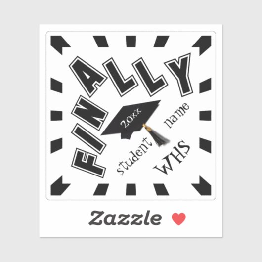 最後に!おめでとうはグラードへ! シール (シート)