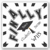 最後に!おめでとうはグラードへ! シール (正面)