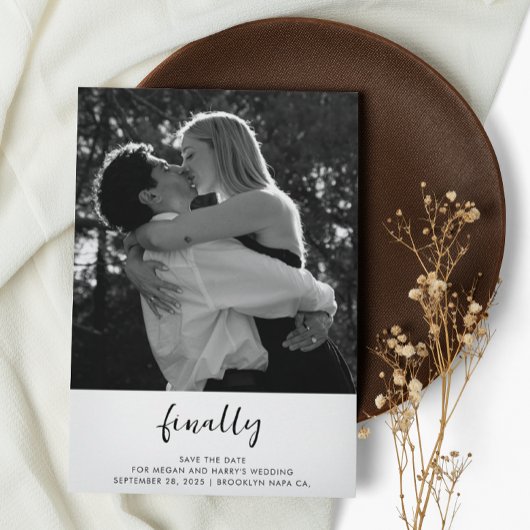 最後に |フォトシンプルセーブ・ザ・デート案内 セーブザデート