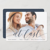 最後に |フルフォト婚約 案内状 (正面/裏面)