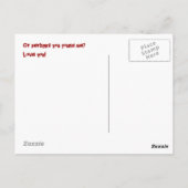 最後に ポストカード (裏面)