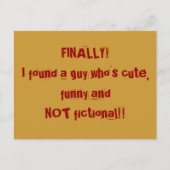 最後に ポストカード (正面)