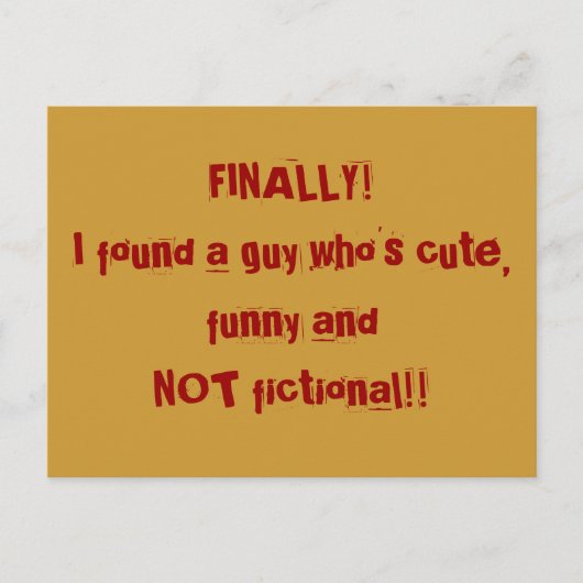 最後に ポストカード (正面)