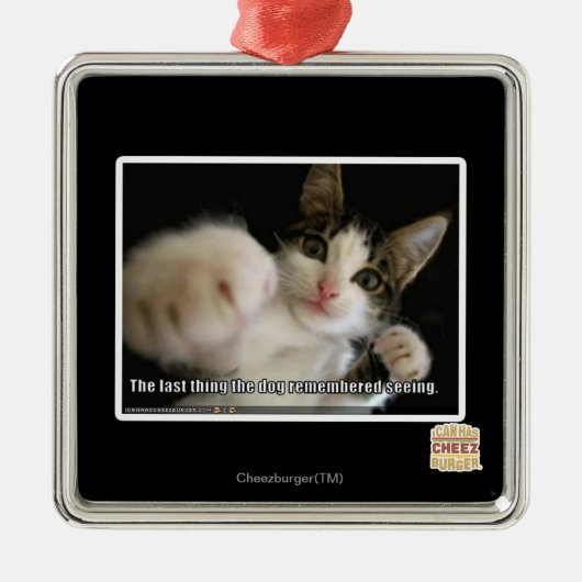 最後に メタルオーナメント (正面)