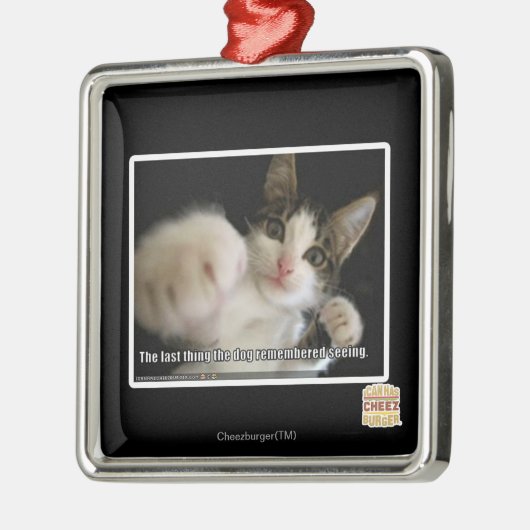 最後に メタルオーナメント (左)