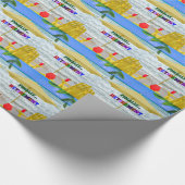 最後に…退職 ラッピングペーパー (角)