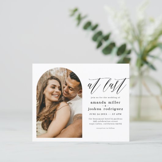 最後に | Budget エレガント Boho Arch Photo 結婚's (スタンド正面)