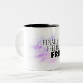 最後にFeelinはマグを放します ツートーンマグカップ (正面左)