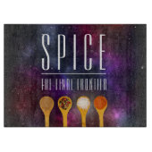 最後のおもしろいカラフルフロンティアをスパイス カッティングボード (正面)