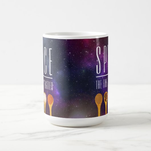 最後のおもしろいカラフルフロンティアをスパイス モーフィングマグカップ (中央)