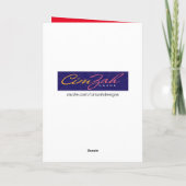 最後のおもしろい女性へのアメリカのゴシック様式のバレンタイン シーズンカード (裏面)