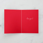 最後のおもしろい女性へのアメリカのゴシック様式のバレンタイン シーズンカード (内部)