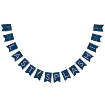 最後のしぶきの人魚のバチェロレッテの旗