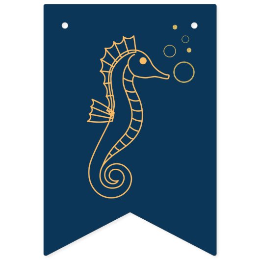 最後のしぶきの人魚のバチェロレッテの旗 バンティングフラッグ (第1の旗)