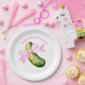 最後のぬいぐいみ 彼女が二度とくすぐらないブライズメイドパーティー ペーパープレート (パーティー)