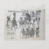 最後のアステカ皇帝クアウテモクが降伏する ポストカード (正面)