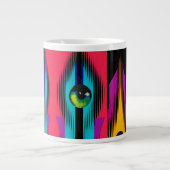 最後のカウントダウン教会のビジョン ジャンボコーヒーマグカップ (正面)