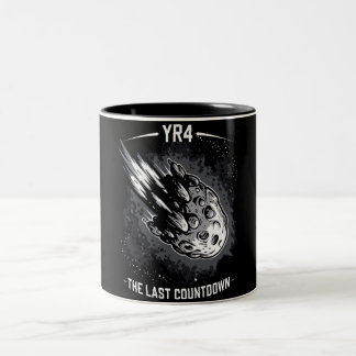 最後のカウントダウンYR4小惑星 ツートーンマグカップ
