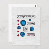 最後のカップケーキのはがき ポストカード (正面/裏面)