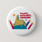 最後のカナダ最高の人ボタン 缶バッジ (正面)