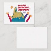 最後のカナディヤ最高の人たち ノートカード (正面/裏面)