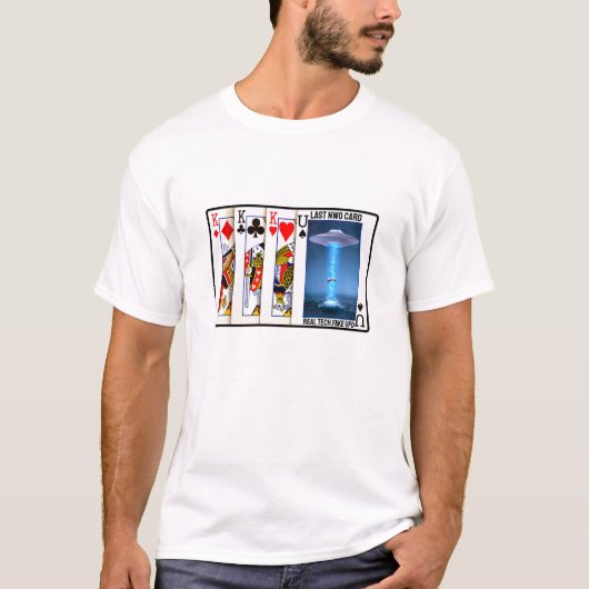 最後のカード（軽い） Tシャツ (正面)