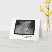 最後のギフトカード カード (黄色い花)