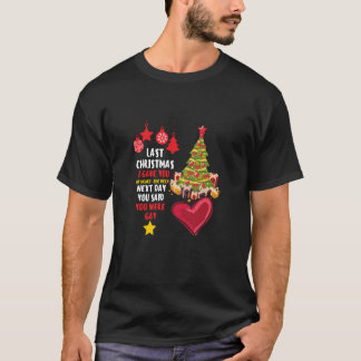 最後のクリスマス与え私のハートは次のD Tシャツ