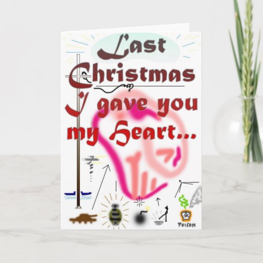 最後のクリスマス… シーズンカード (正面)