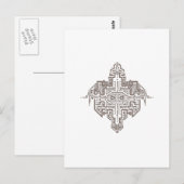 最後のグリッド ポストカード (正面/裏面)