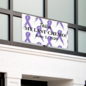 最後のケモお祝いバナー 横断幕 (ビルの外側)