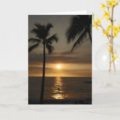 最後のサーファー カード (黄色い花)