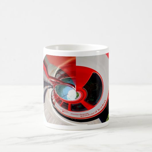 最後のスイスの列車の旅、オメガ コーヒーマグカップ (中央)