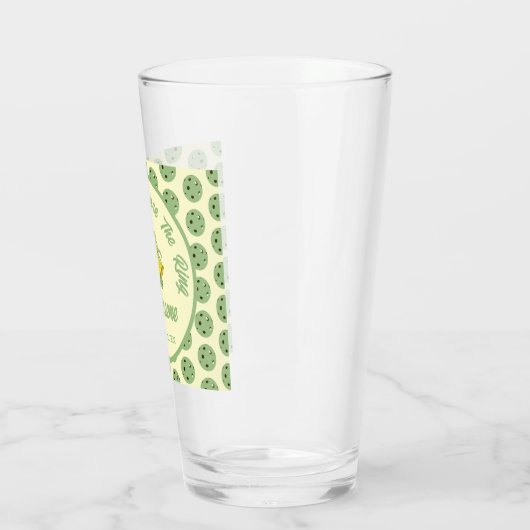 最後のスイングの前にリングや輪セージ&クリームピックボール タンブラーグラス (左)