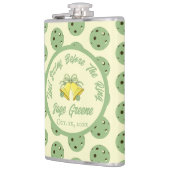 最後のスイングの前にリングや輪セージ&クリームピックボール フラスク (左)