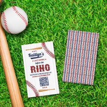 最後のスイングはリングや輪前！野球ブライダルシャワー