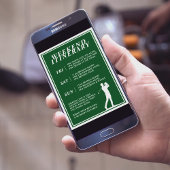 最後のスイングウィザーズリングや輪ゴルフ学士週末 招待状