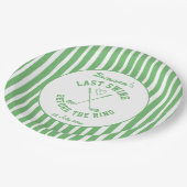 最後のスイングゴルフカントリークラブのバチェロレッテ週末 ペーパープレート (アングル)
