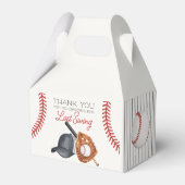 最後のスイング・ホームランの結婚前お披露目パーティー フェイバーボックス (裏面サイド)